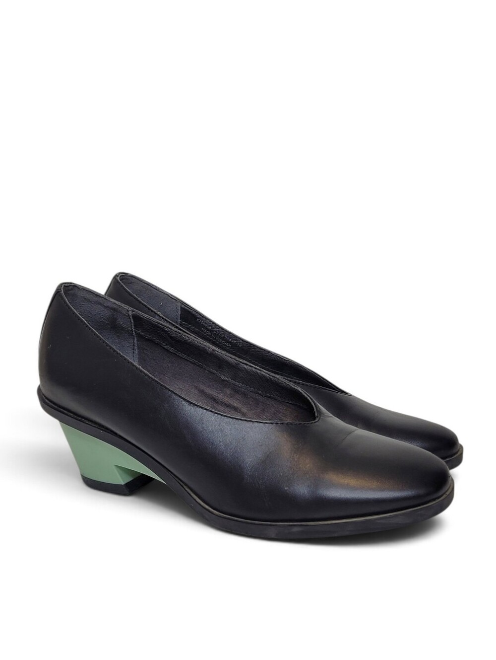 Camper Brooke Mid Heels 36 US 6 Black Minimalist